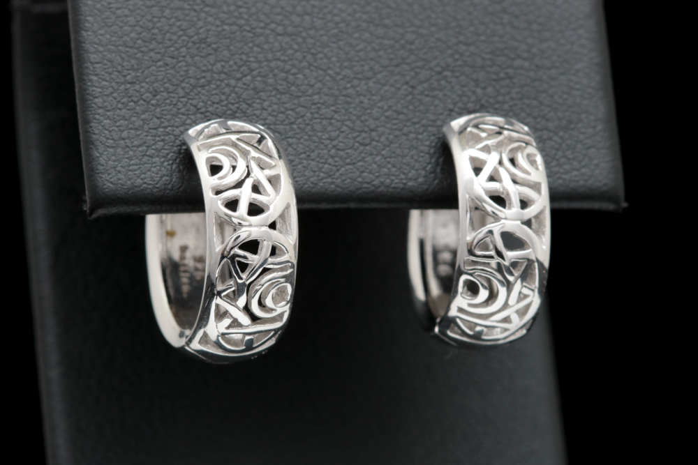 Bastian Sterling Silver Huggie Earrings