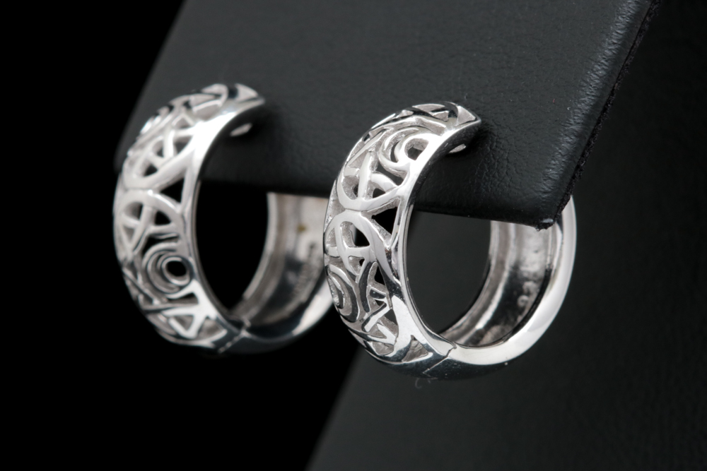 Bastian Sterling Silver Huggie Earrings