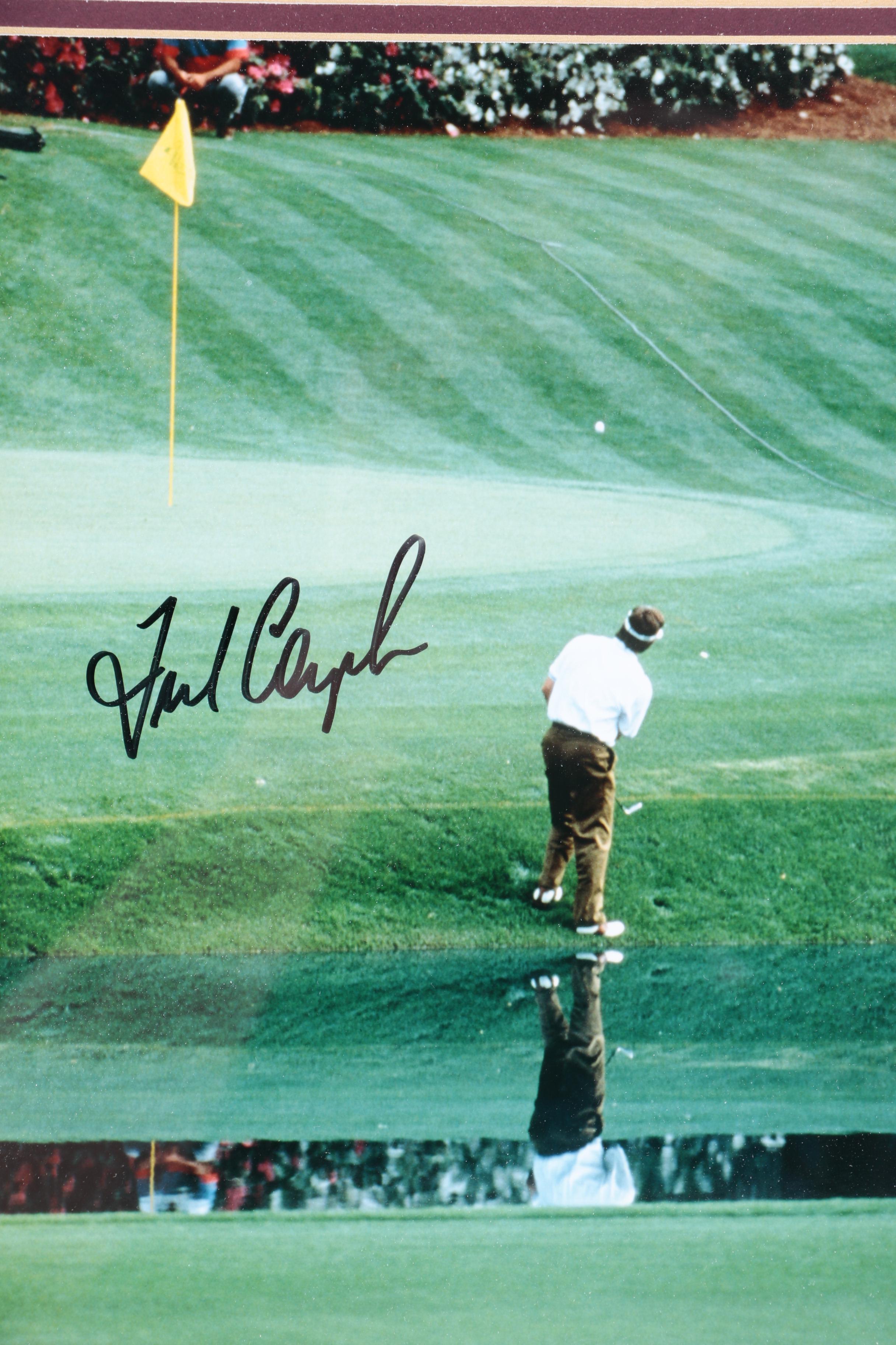 Autographed Color Photograph of Fred Couples