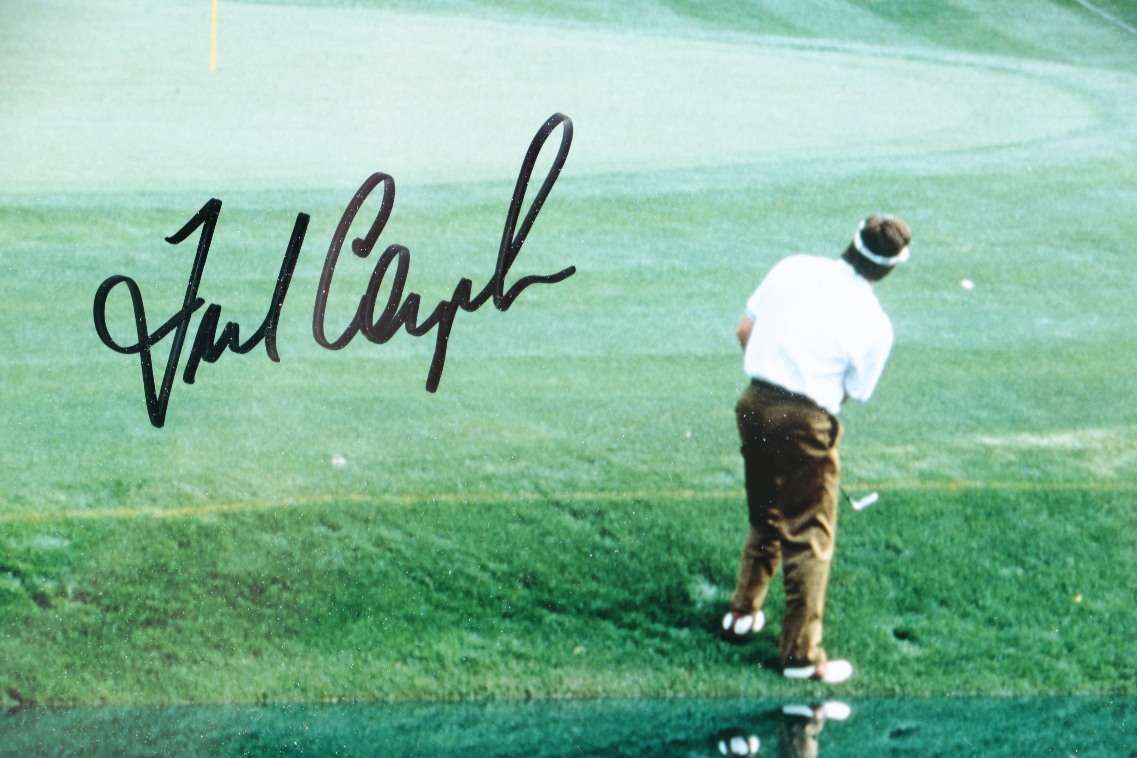 Autographed Color Photograph of Fred Couples