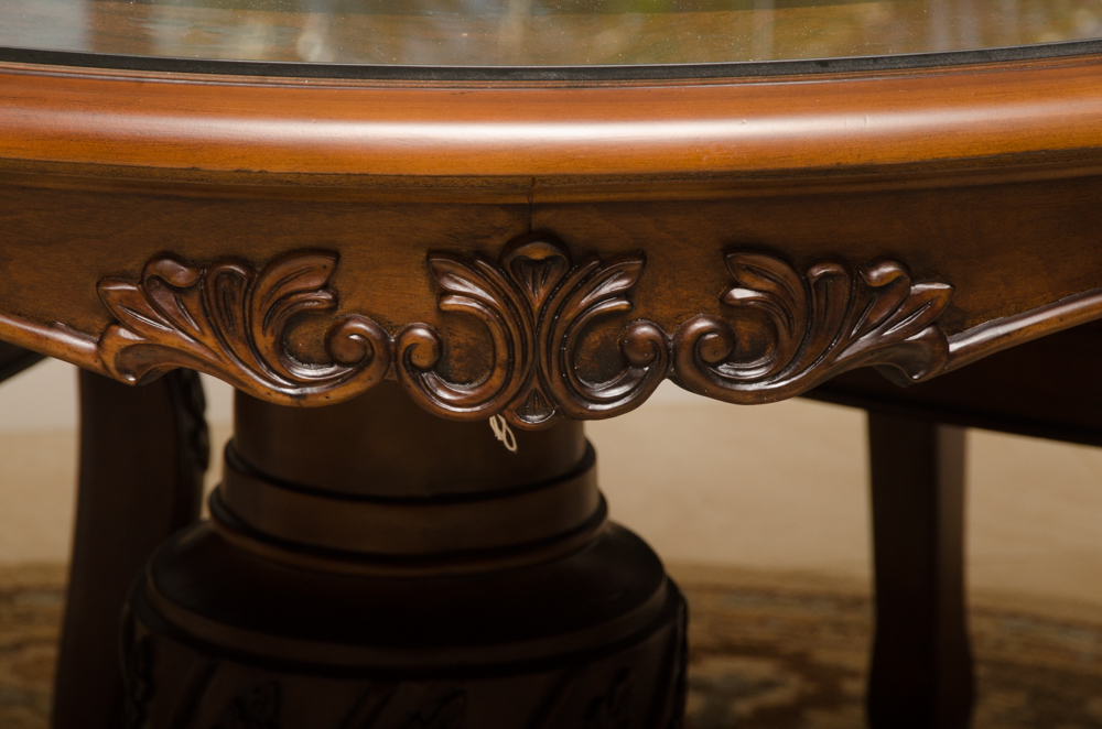 "North Shore" Dining Table and Four Chairs by Ashley Furniture