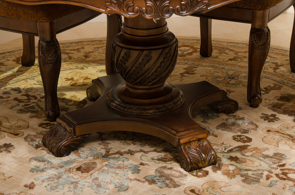 "North Shore" Dining Table and Four Chairs by Ashley Furniture