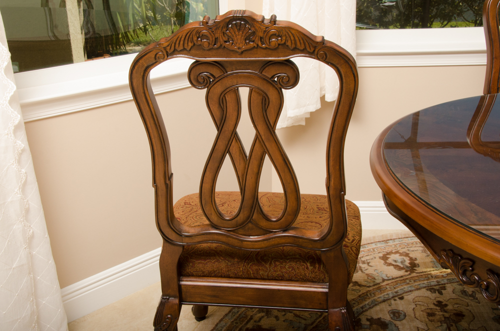 "North Shore" Dining Table and Four Chairs by Ashley Furniture