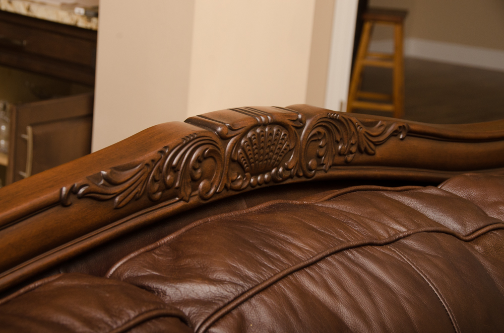 "North Shore" Leather Sofa by Ashley Furniture