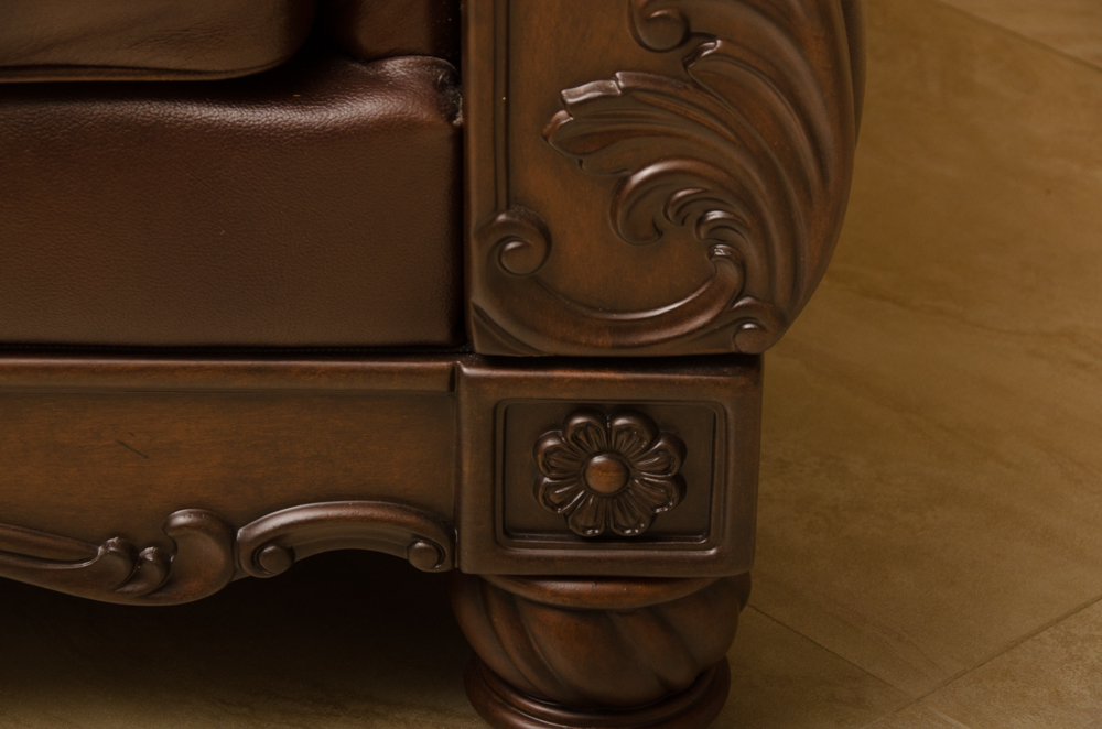 "North Shore" Leather Sofa by Ashley Furniture