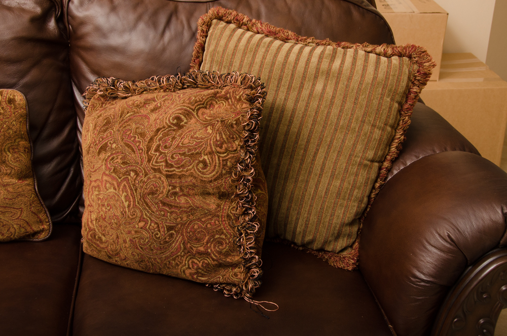 "North Shore" Leather Sofa by Ashley Furniture