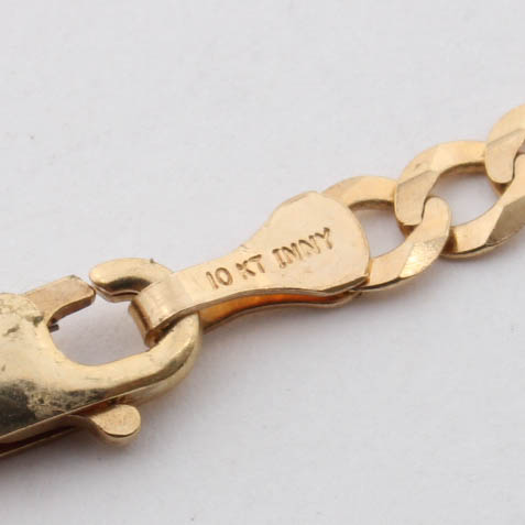 10K Yellow Gold Chain Necklace
