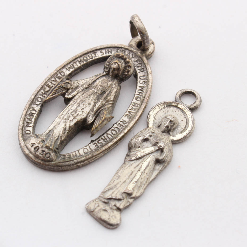 Sterling Silver Religious Charms