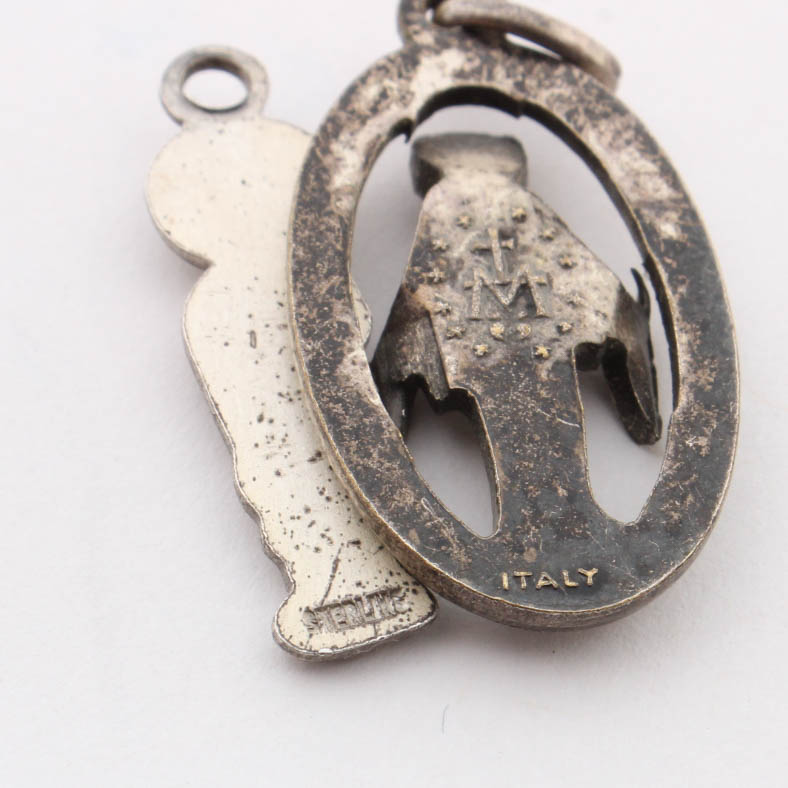 Sterling Silver Religious Charms