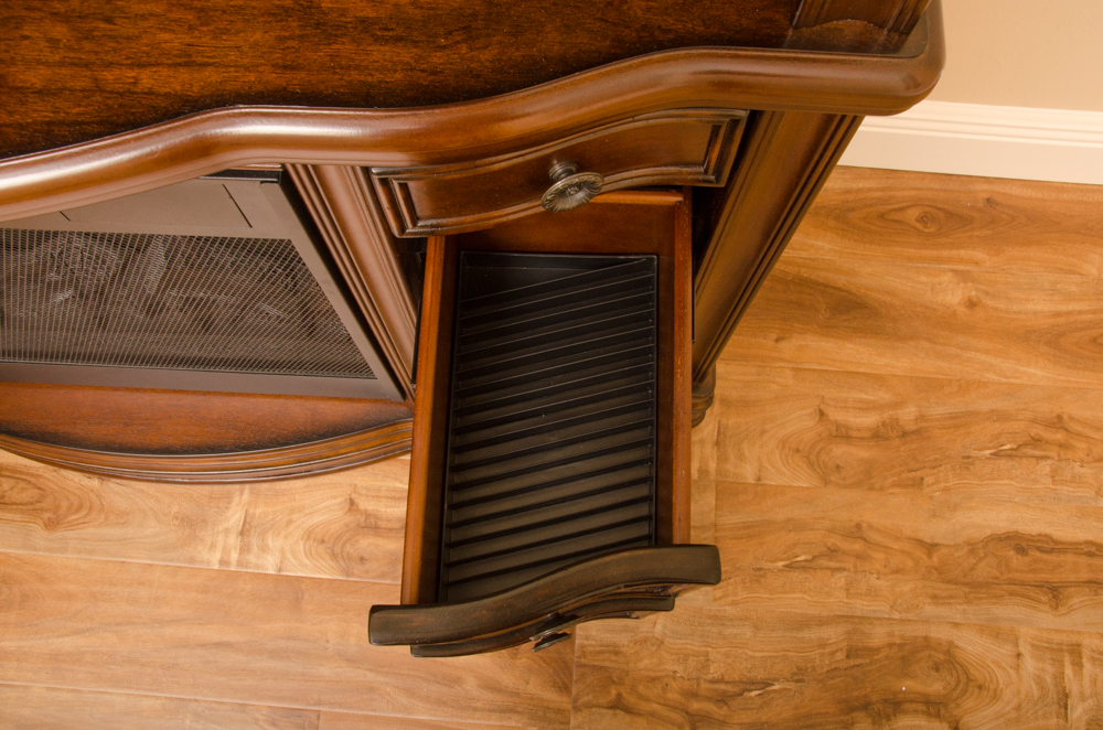 Electric Fireplace and Media Mantel by Allen + Roth