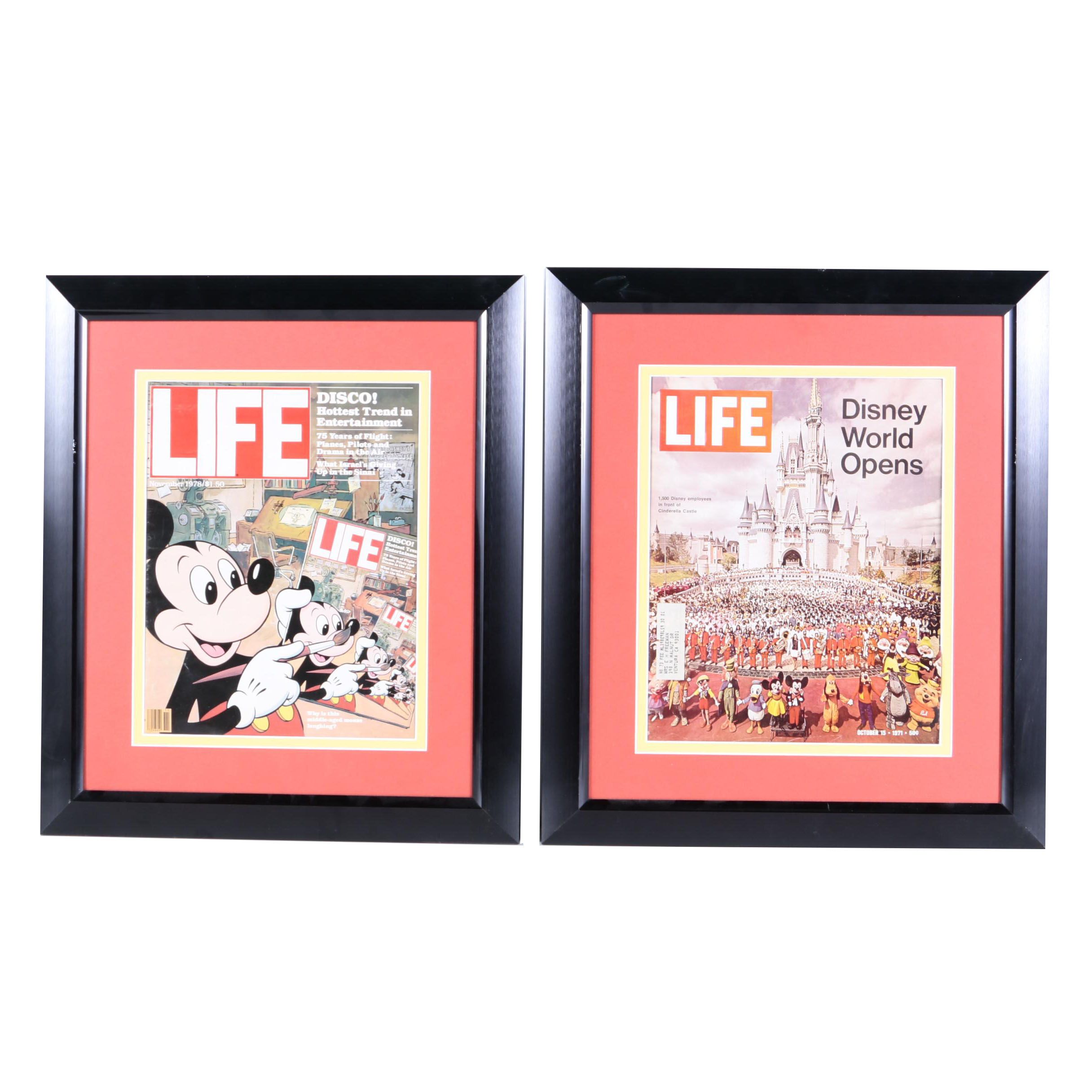 1970's Life Magazine Covers Featuring Disney