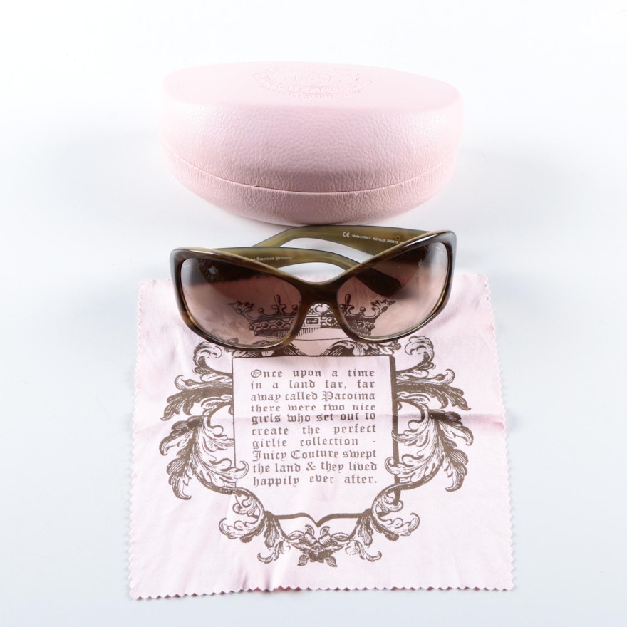Juicy Couture "Juicy American Princess" Sunglasses with Case