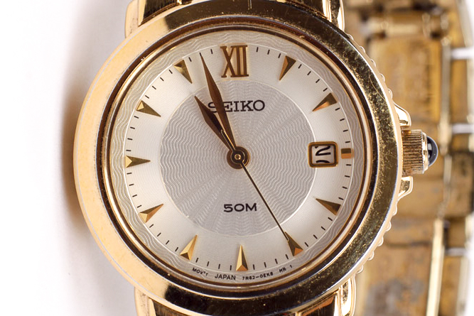 Seiko Sapphire Crystal Watch
