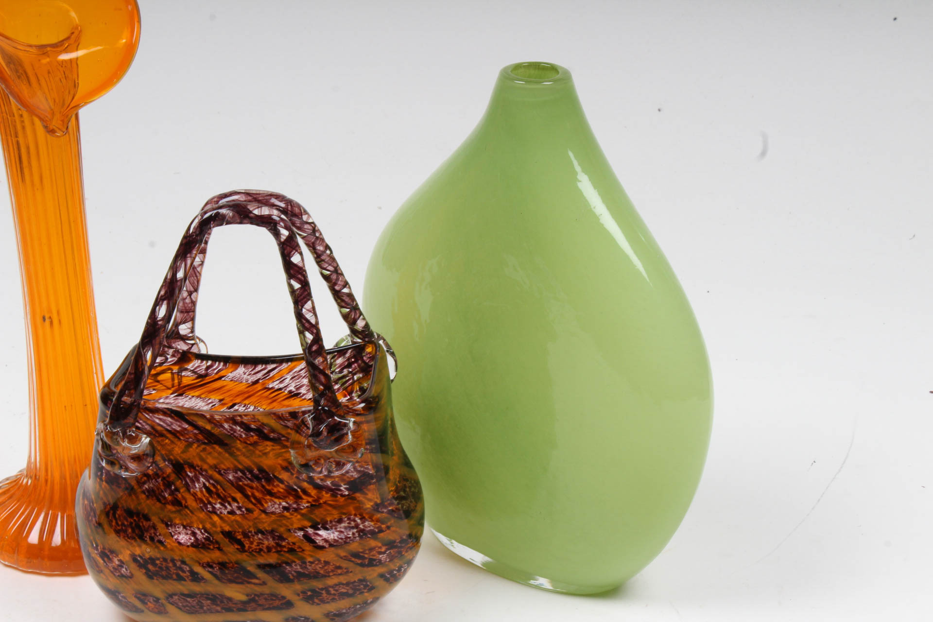 Hand-Blown Glass Vase Collection