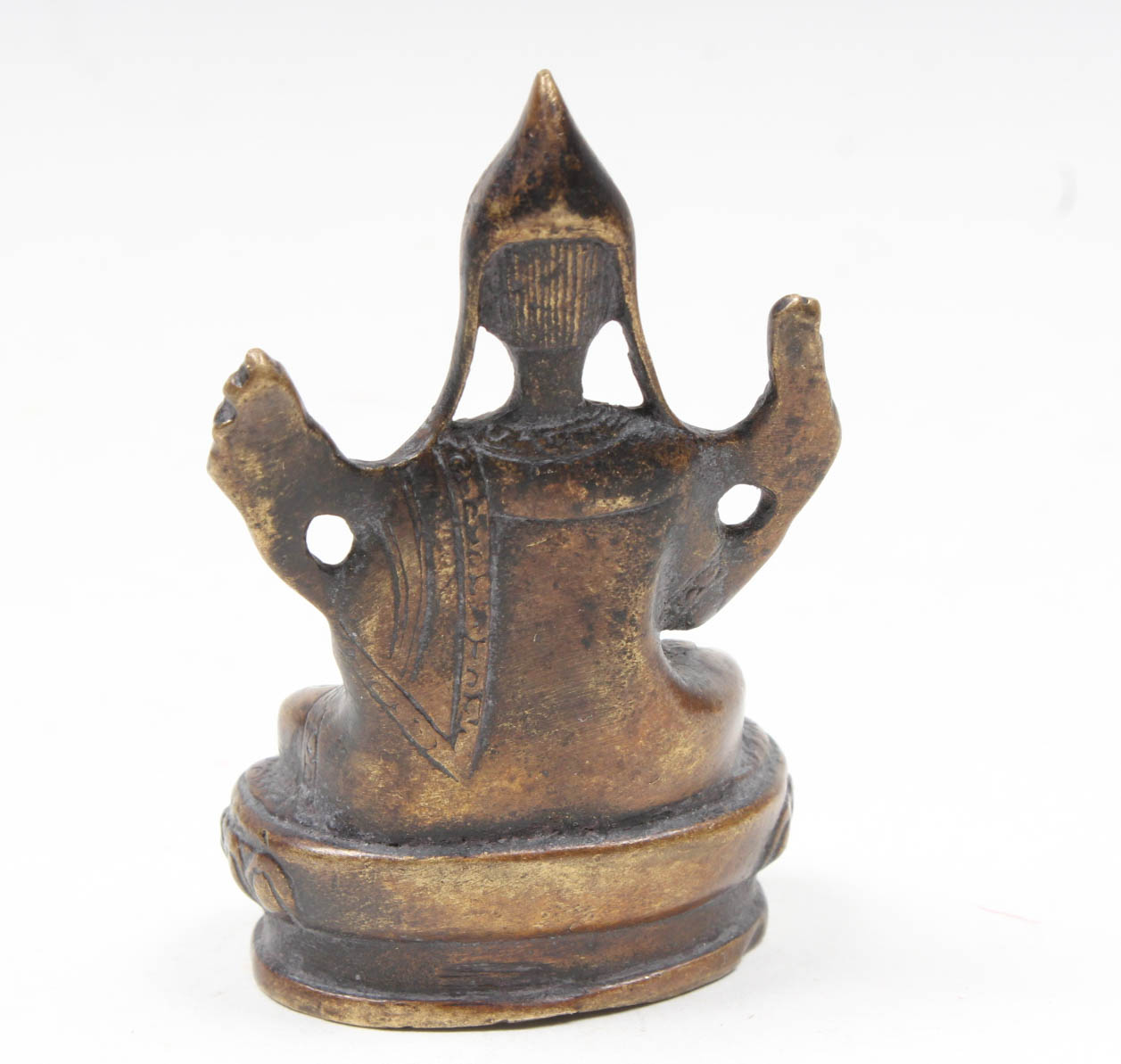 Brass Tibetan Buddha Statue