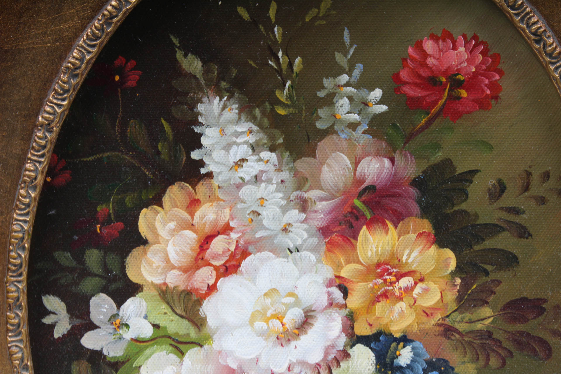 Reproduction Floral Still Life Oil Painting