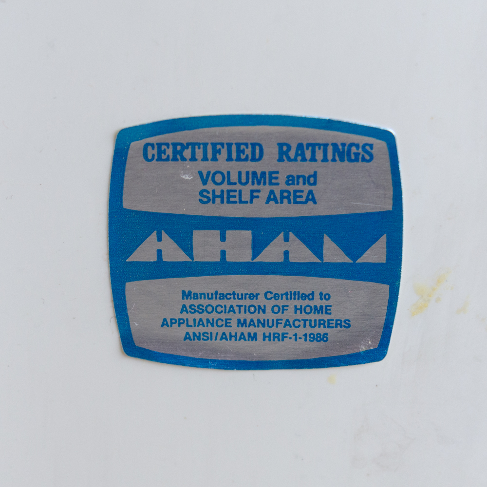 Kenmore Laminate Oak Mini Refrigerator