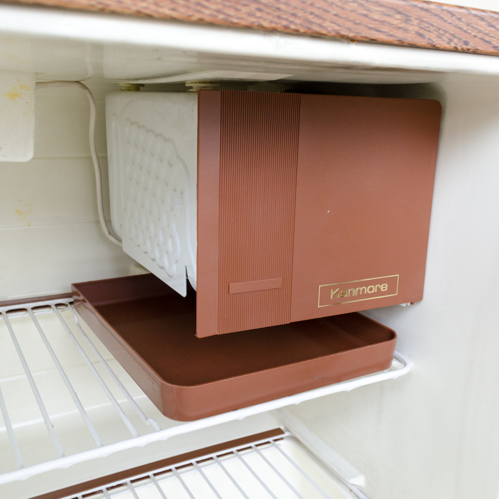 Kenmore Laminate Oak Mini Refrigerator