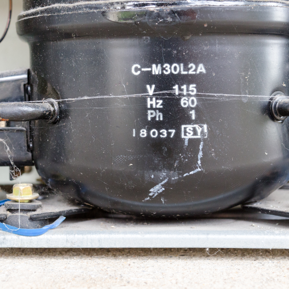 Kenmore Laminate Oak Mini Refrigerator