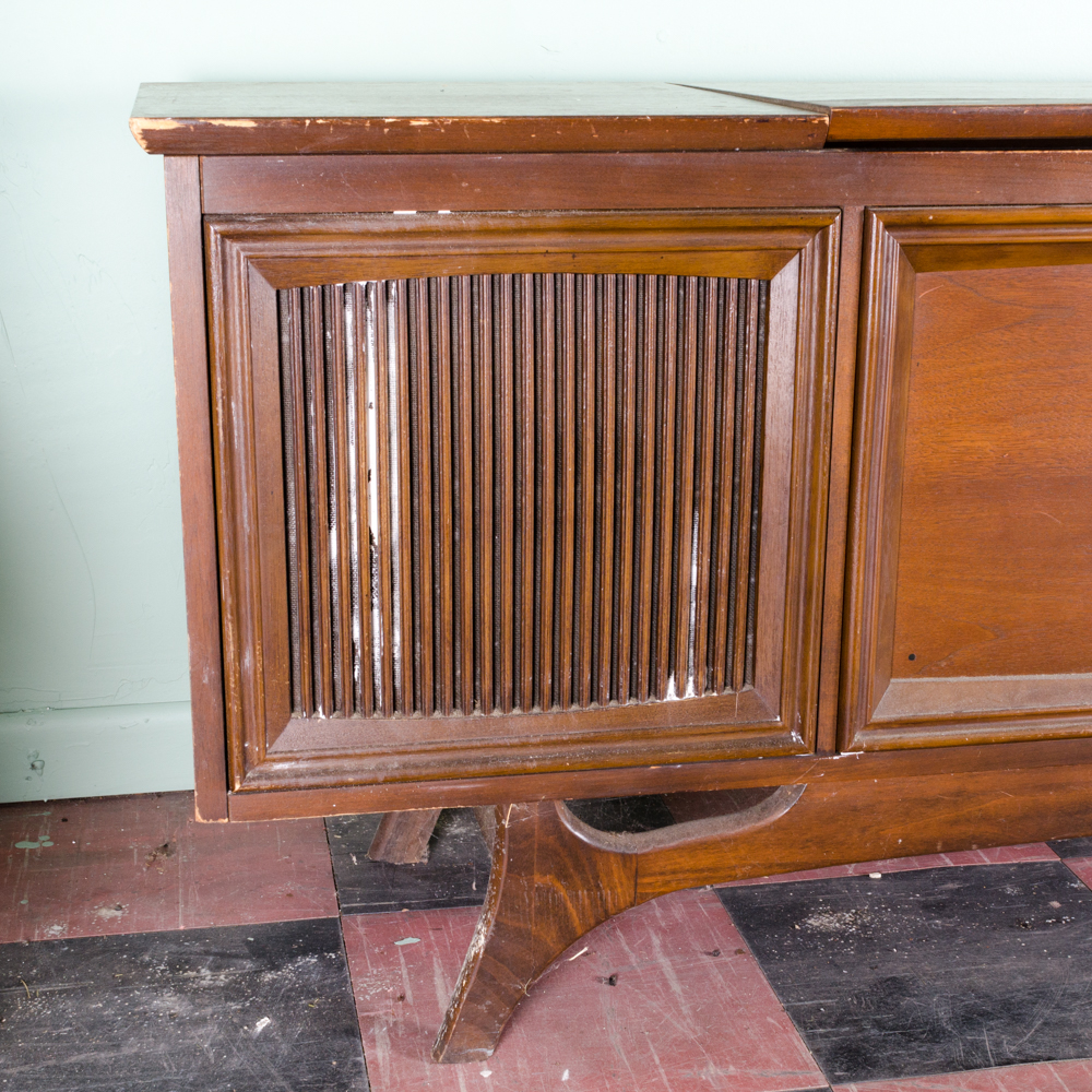 Vintage GE Console Stereo