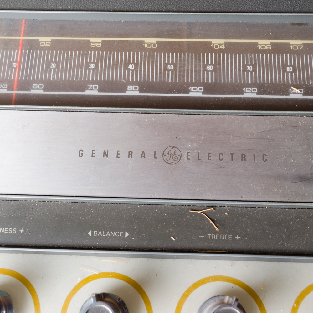 Vintage GE Console Stereo