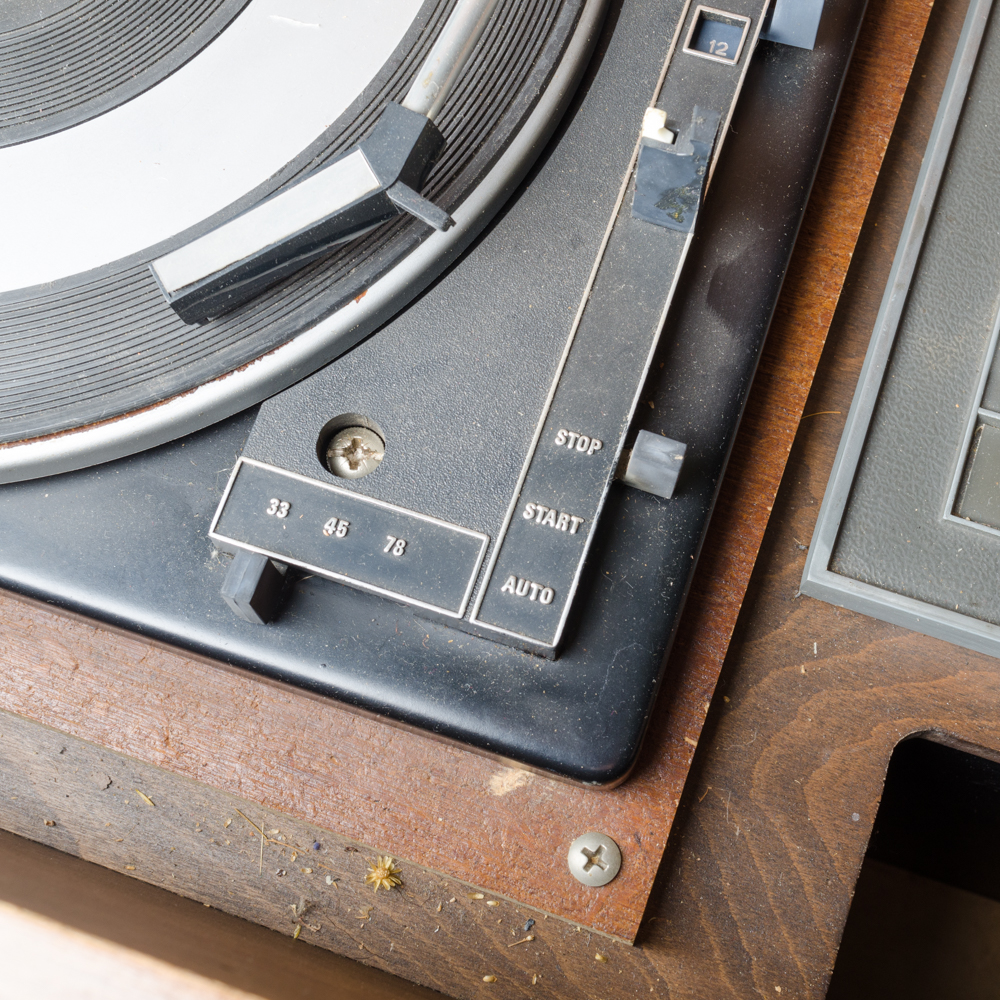 Vintage GE Console Stereo