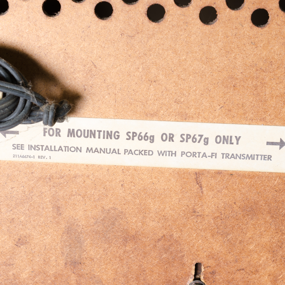 Vintage GE Console Stereo