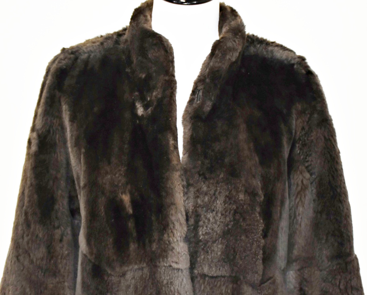 Reversible Sheared Mink Full-Length Coat Designed For Furrier Thomas E. McElroy