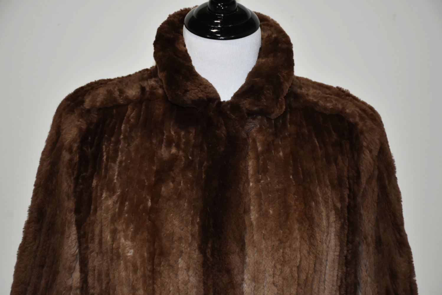 Revillon Vintage Sheared Beaver Full-Length Coat