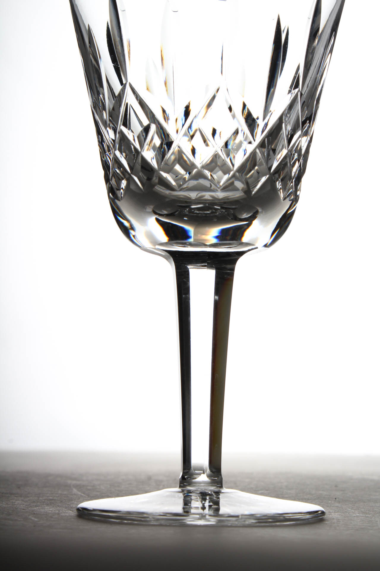 Waterford Crystal "Lismore" Claret Wine Glasses