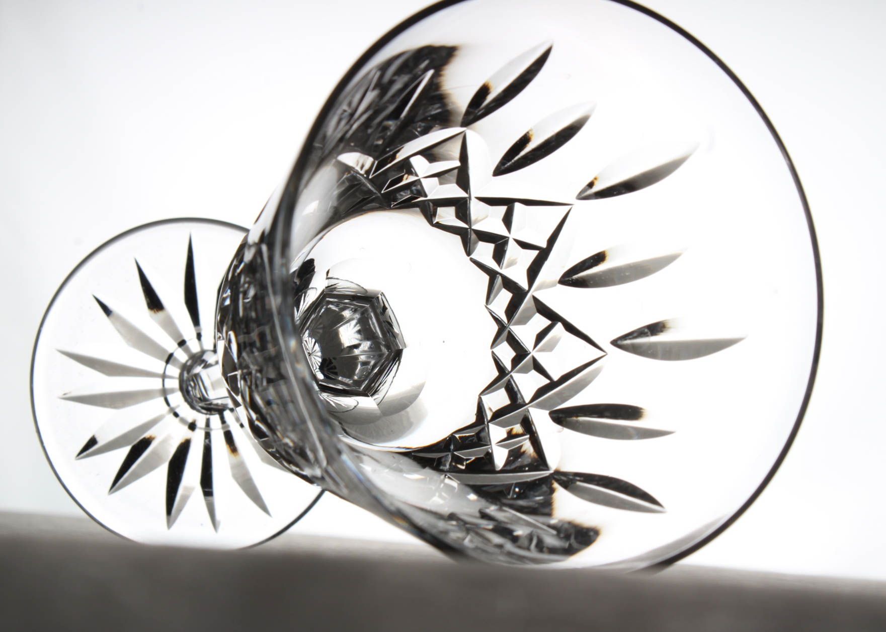 Waterford Crystal "Lismore" Claret Wine Glasses