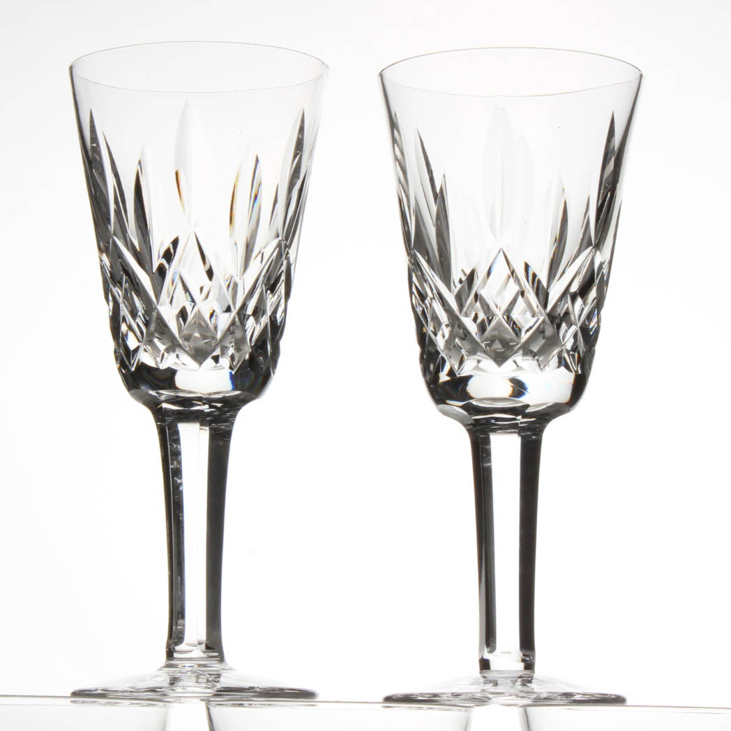 Waterford Crystal "Lismore" Stemware Assortment