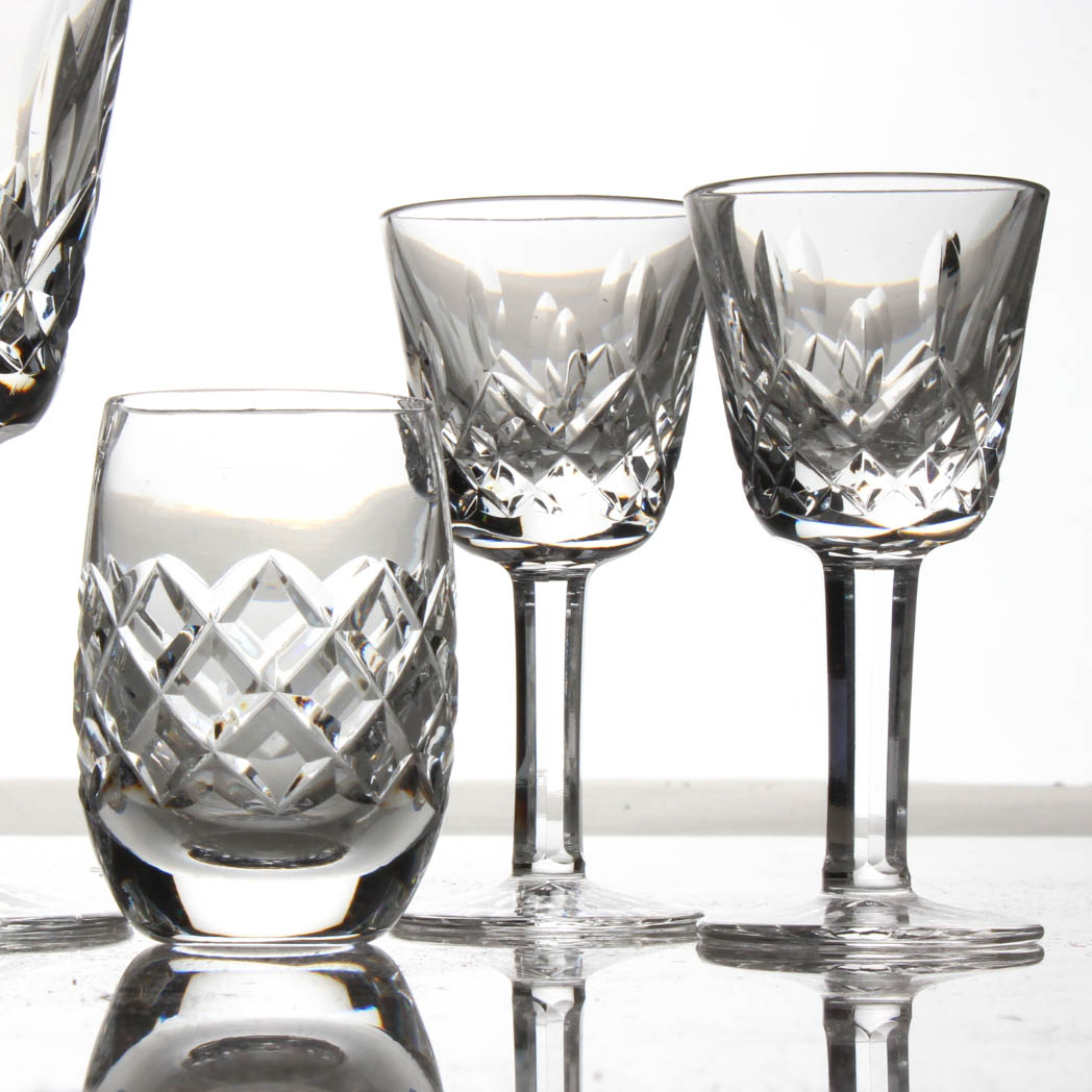 Waterford Crystal "Lismore" Stemware Assortment