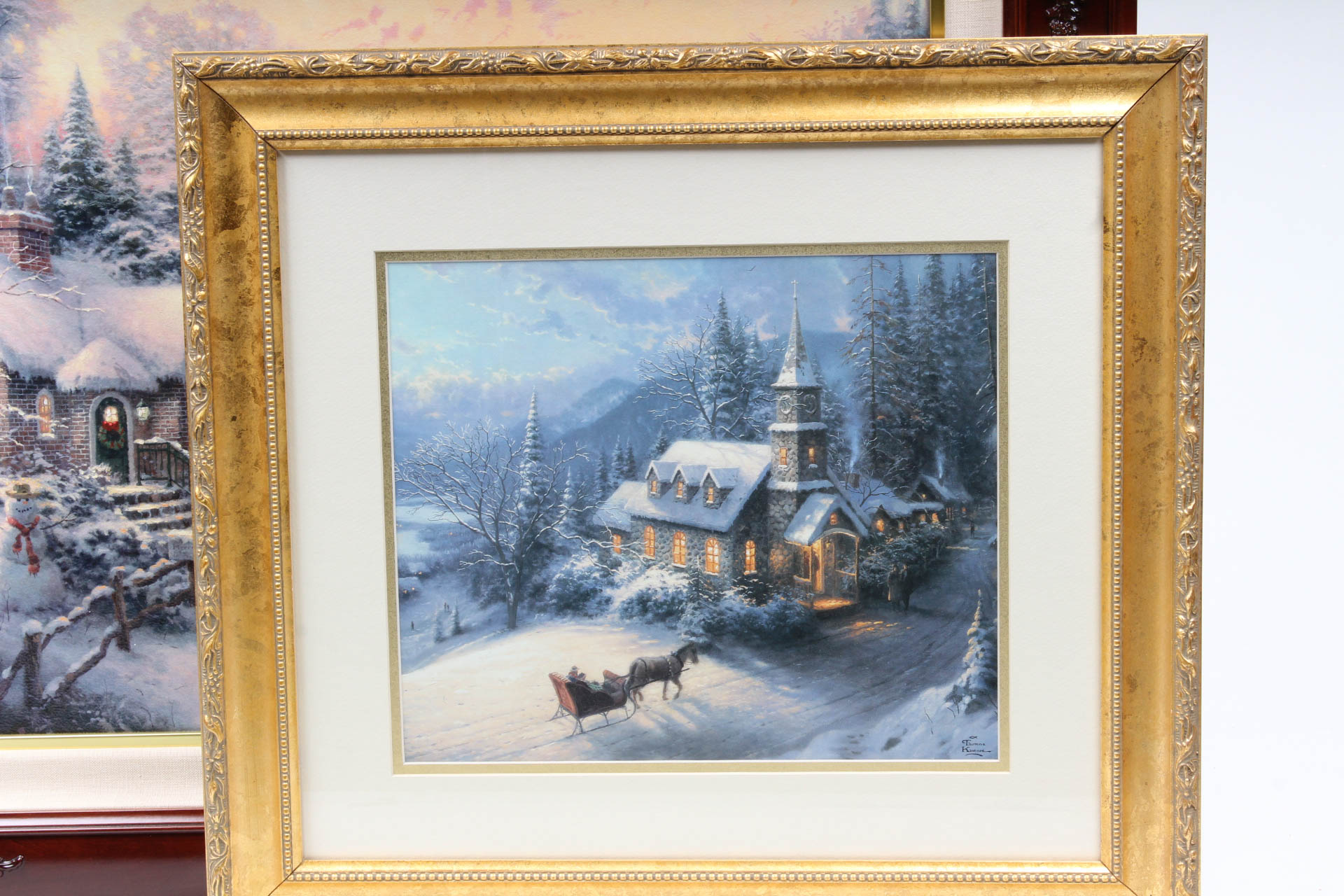 Thomas Kinkade Winter Prints