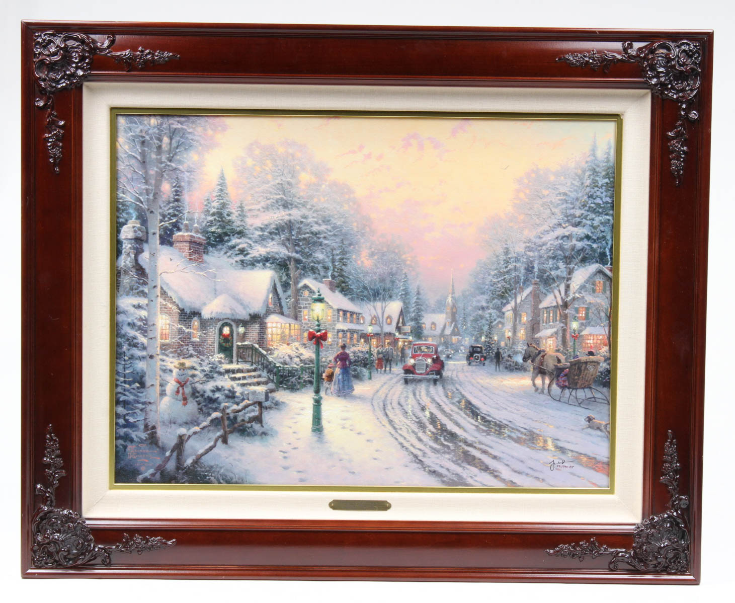 Thomas Kinkade Winter Prints