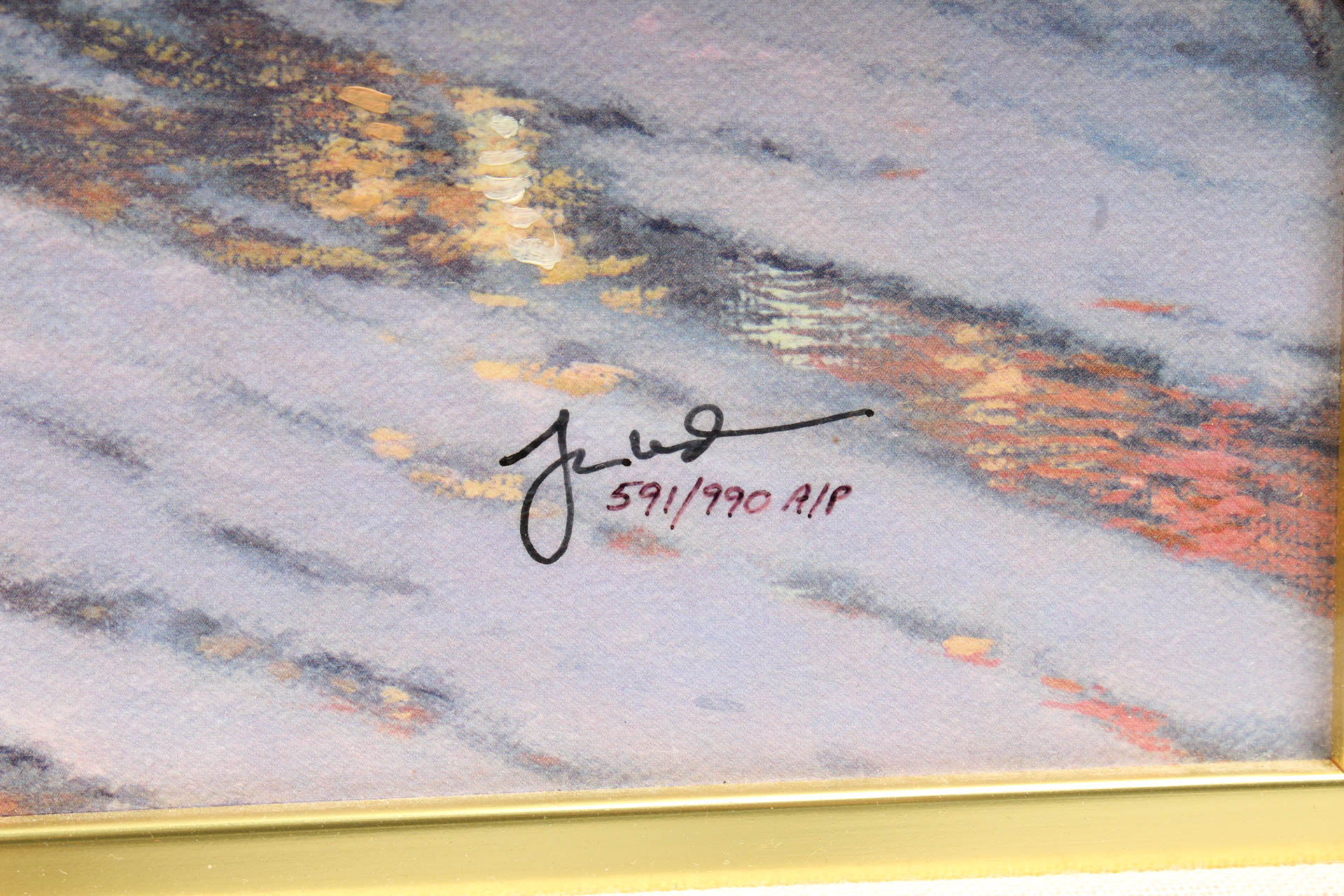 Thomas Kinkade Winter Prints