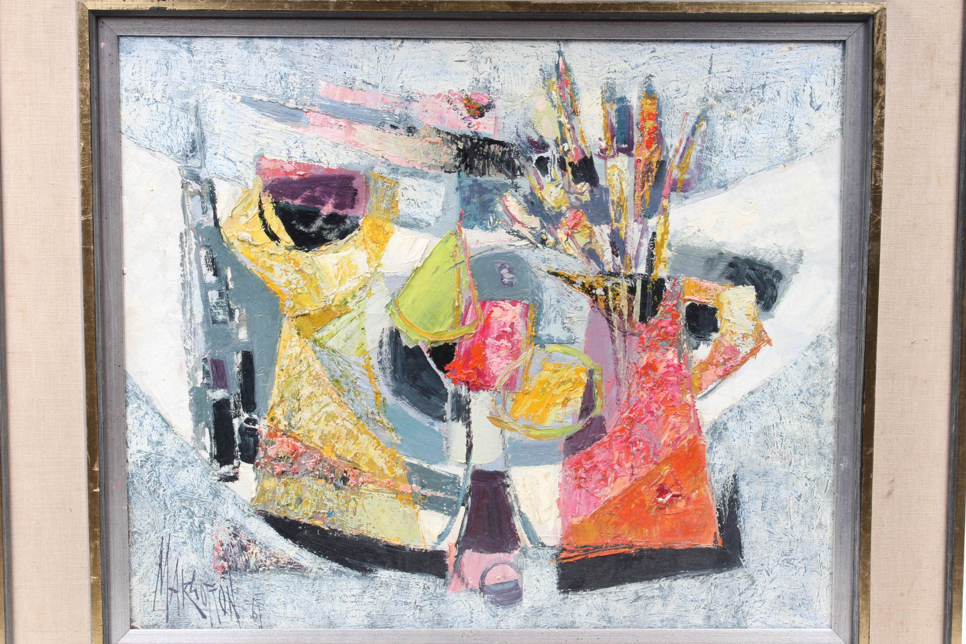 René Margotton Original Oil on Canvas