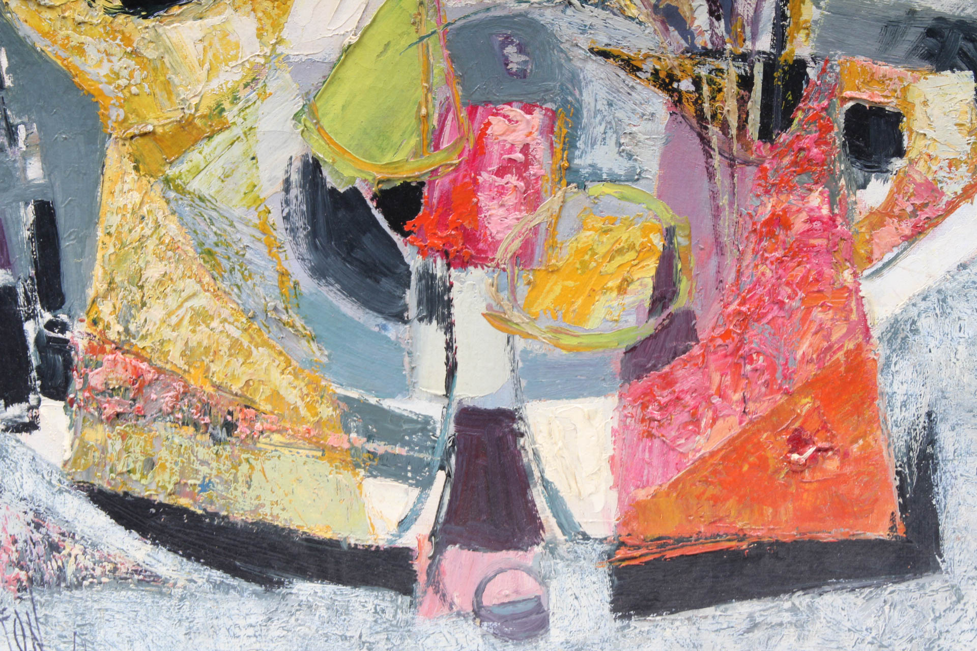 René Margotton Original Oil on Canvas