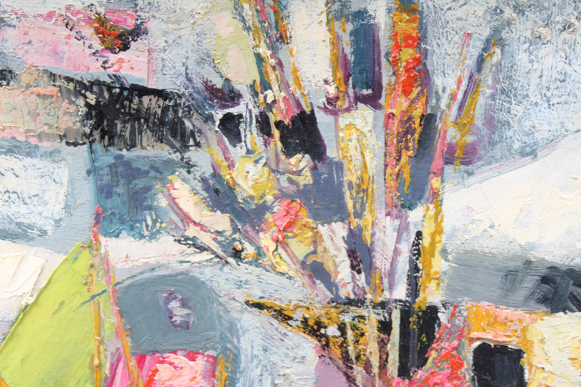 René Margotton Original Oil on Canvas