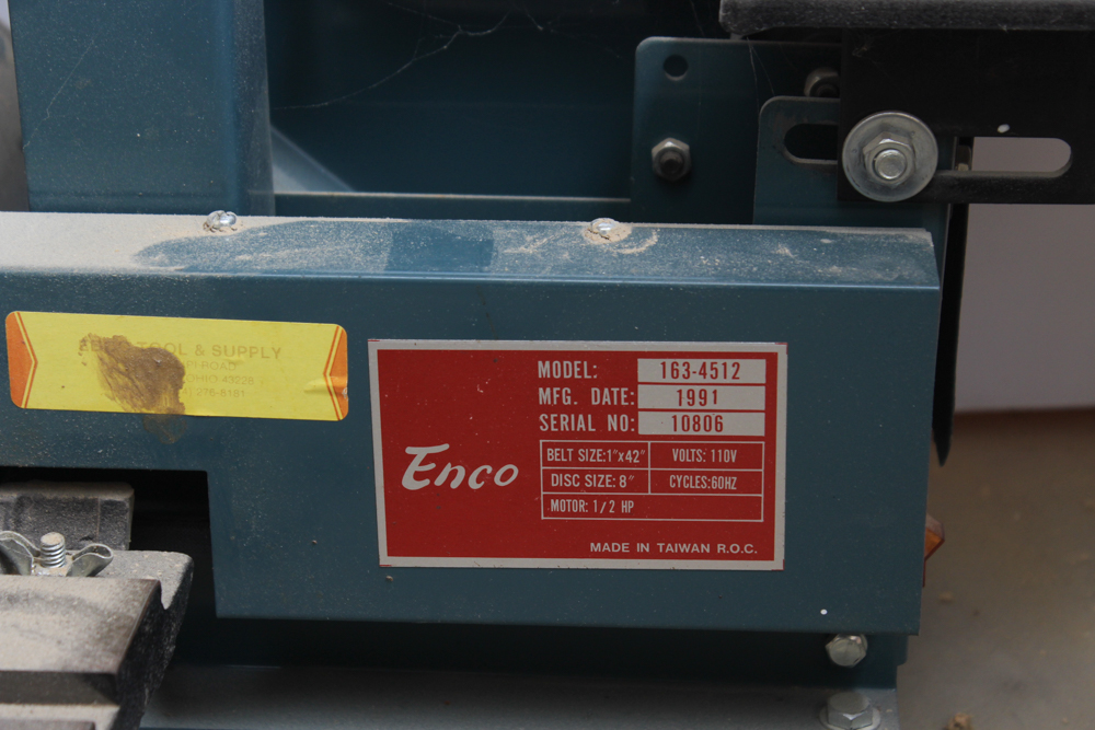 Enco Model 163-4512 Sander