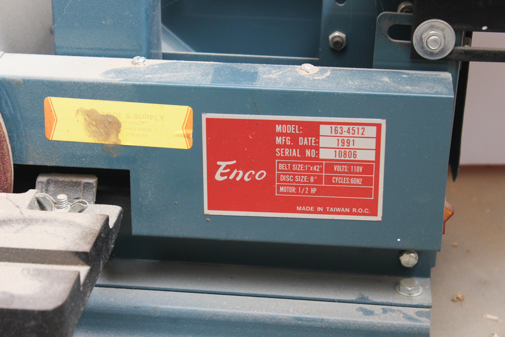 Enco Model 163-4512 Sander