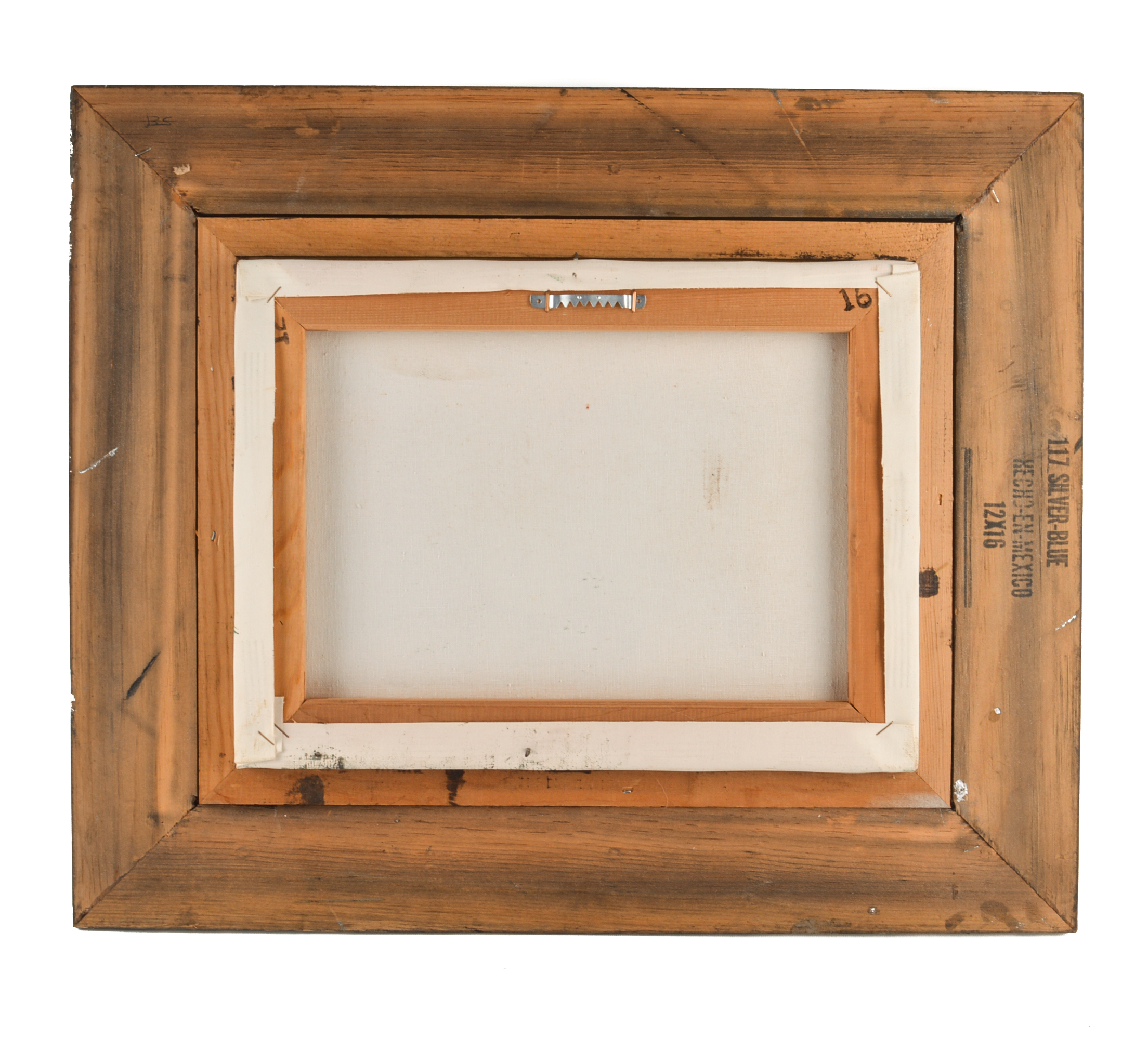 R. Thrower Original Oil on Canvas Seascape Painting