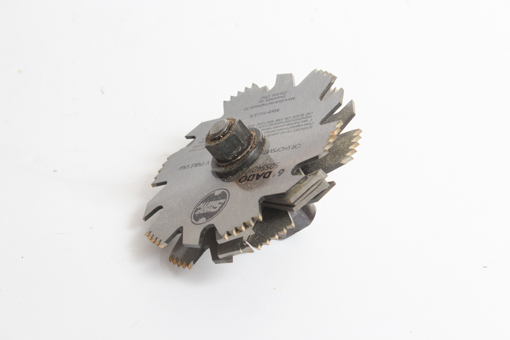 ShopSmith Mark 5 Six Inch Dado Blade Set and Arbor