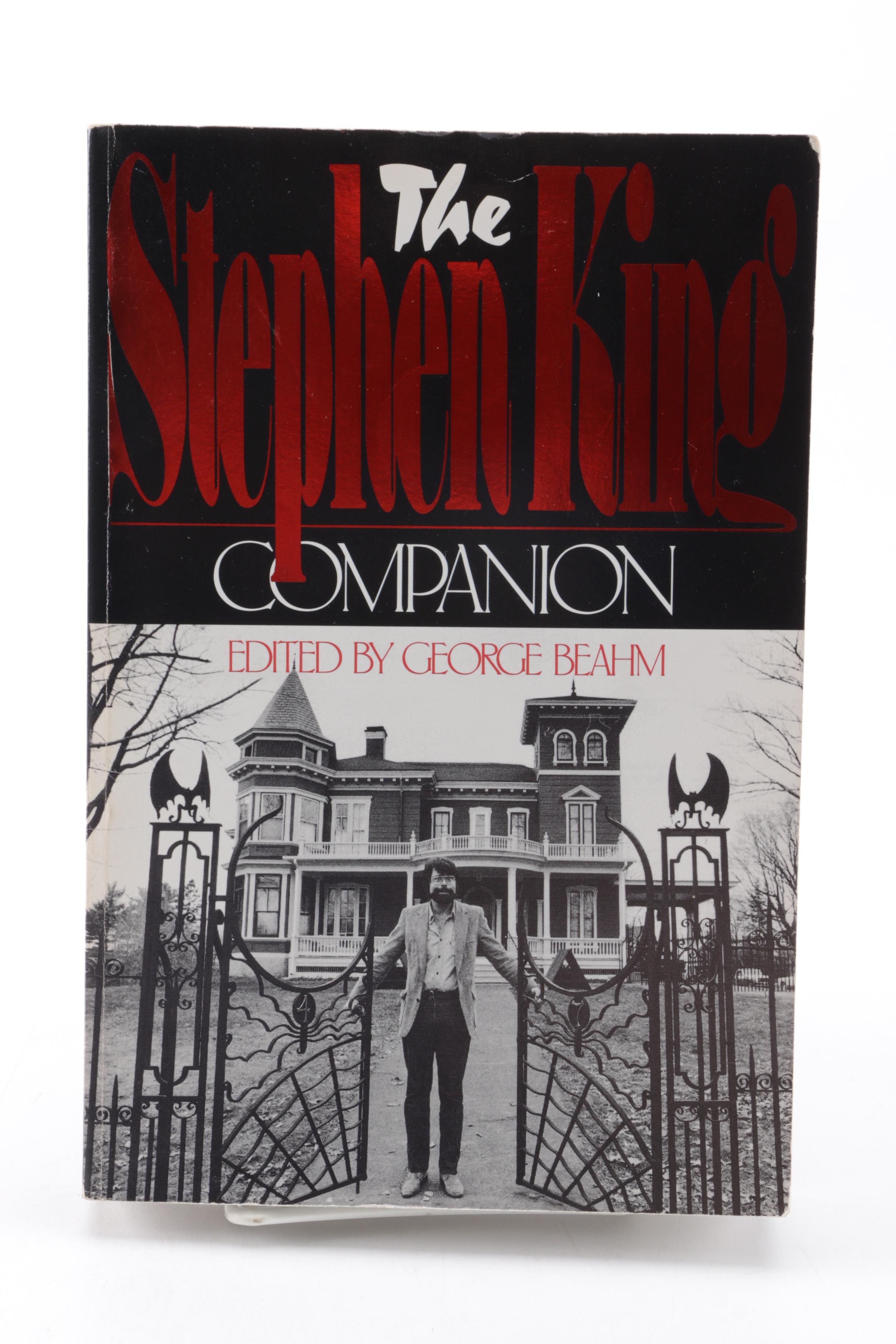1986 "IT" Novel by Stephen King and "The Stephen King Companion"