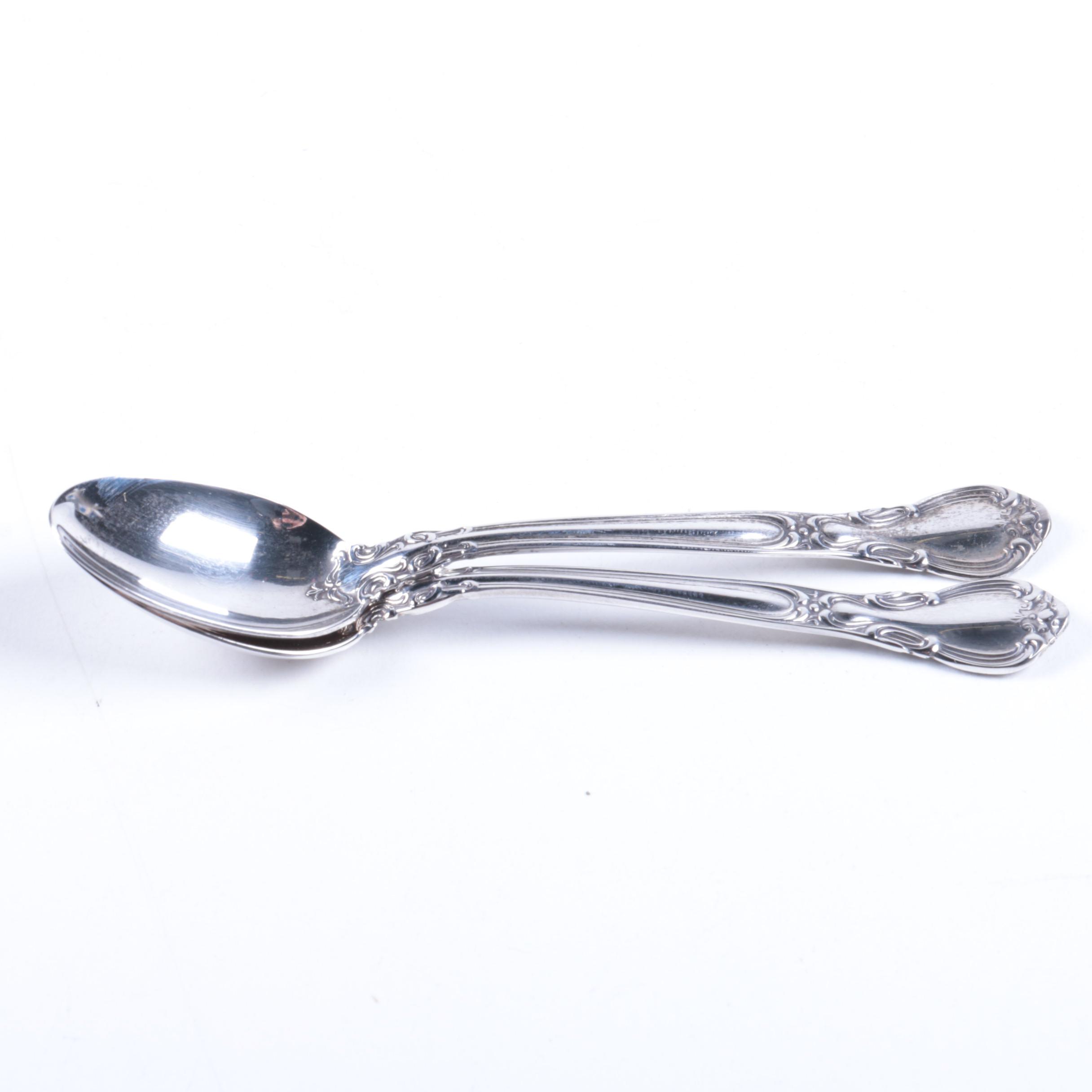 Gorham "Chantilly" Sterling Silver Demitasse Spoons