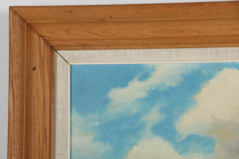 Griffith Foxley Oil Painting on Canvas Hunting Scene