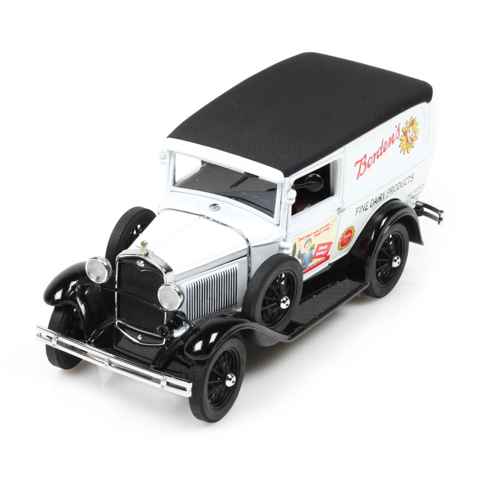 Danbury Mint Die Cast 1930s Borden's Milk Truck