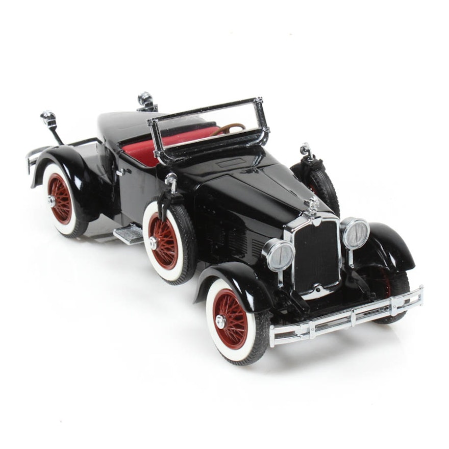 Danbury Mint 1927 Stutz Black Hawk Speedster Die Cast Car