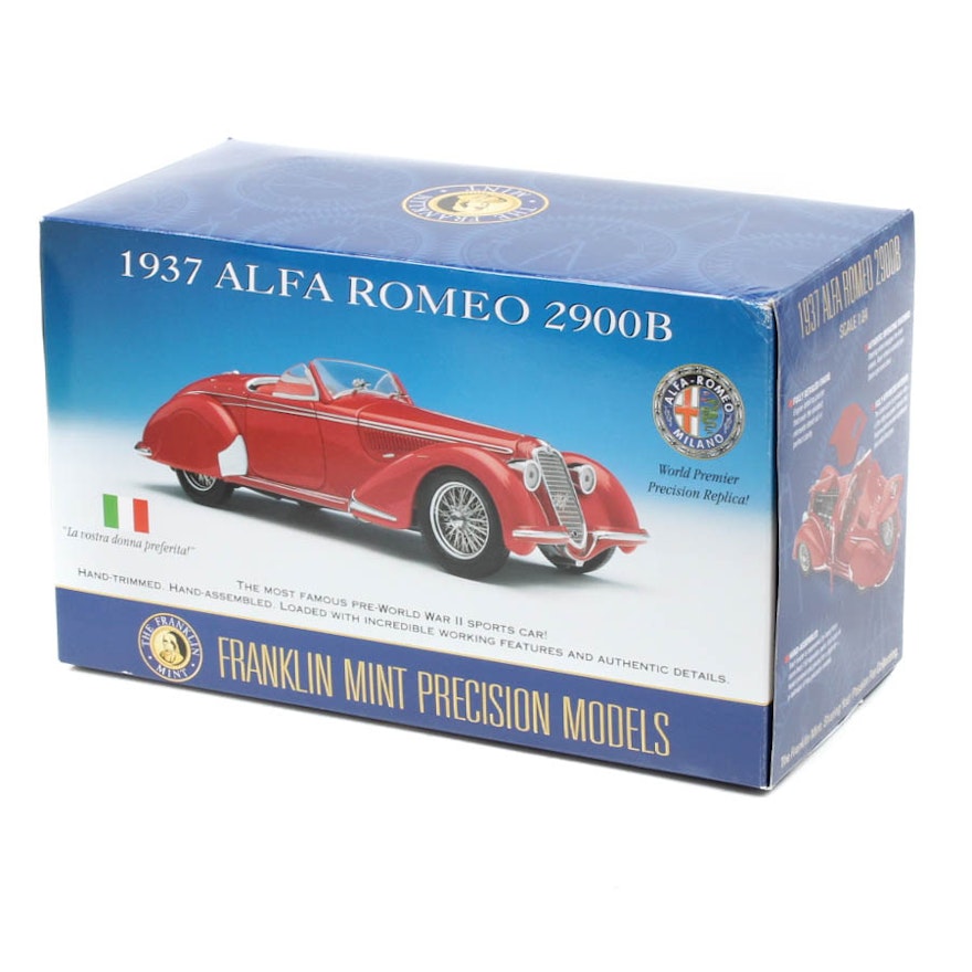 Franklin Mint 1937 Alfa Romeo 2900B Model