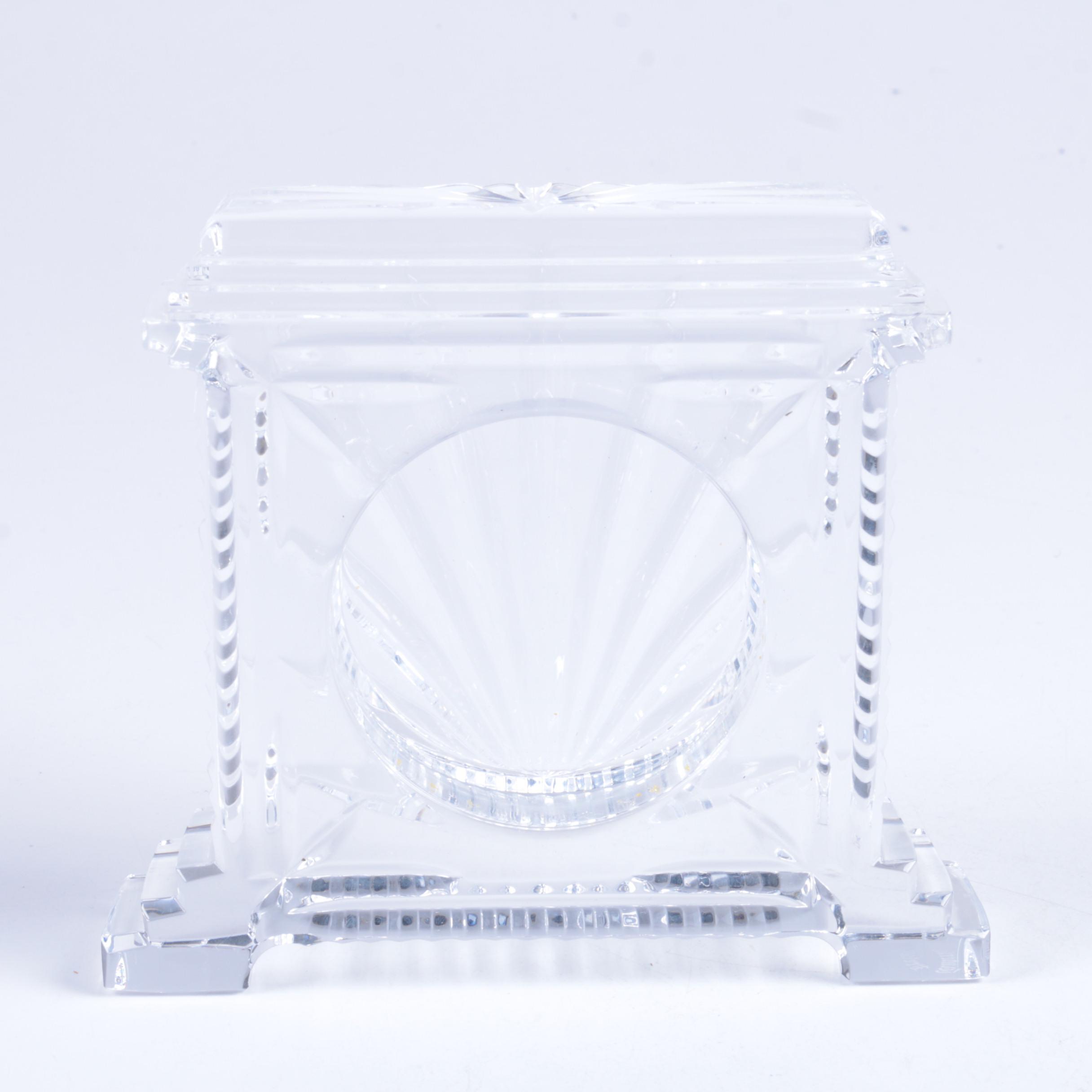 Waterford Crystal Mantle Clock